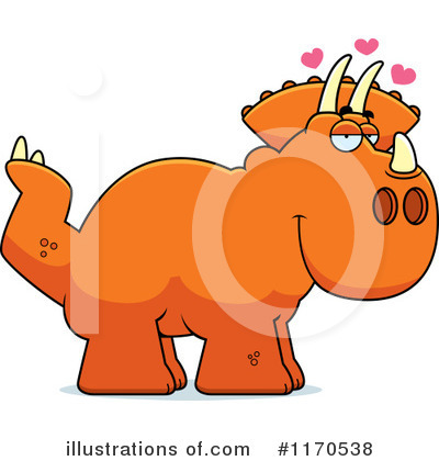 Royalty-Free (RF) Triceratops Clipart Illustration by Cory Thoman - Stock Sample #1170538
