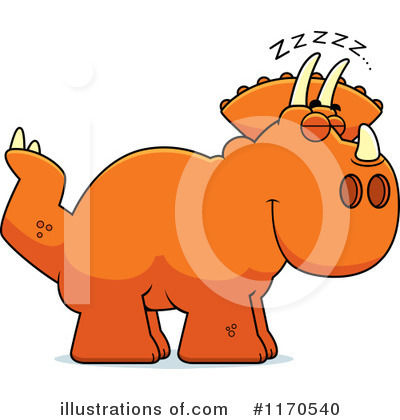 Royalty-Free (RF) Triceratops Clipart Illustration by Cory Thoman - Stock Sample #1170540
