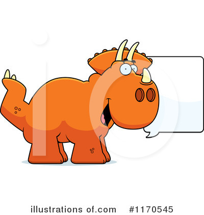 Royalty-Free (RF) Triceratops Clipart Illustration by Cory Thoman - Stock Sample #1170545