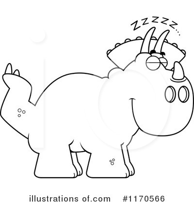 Royalty-Free (RF) Triceratops Clipart Illustration by Cory Thoman - Stock Sample #1170566