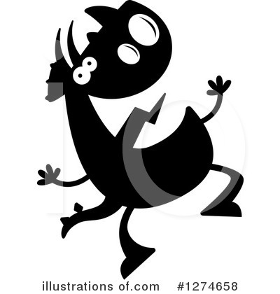 Royalty-Free (RF) Triceratops Clipart Illustration by Cory Thoman - Stock Sample #1274658
