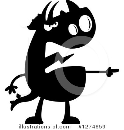 Royalty-Free (RF) Triceratops Clipart Illustration by Cory Thoman - Stock Sample #1274659