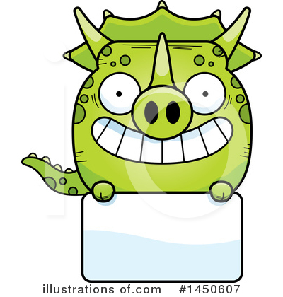 Royalty-Free (RF) Triceratops Clipart Illustration by Cory Thoman - Stock Sample #1450607