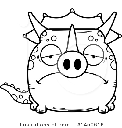 Royalty-Free (RF) Triceratops Clipart Illustration by Cory Thoman - Stock Sample #1450616