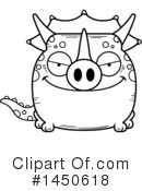 Triceratops Clipart #1450618 by Cory Thoman