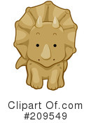 Triceratops Clipart #209549 by BNP Design Studio