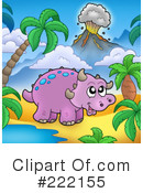 Triceratops Clipart #222155 by visekart