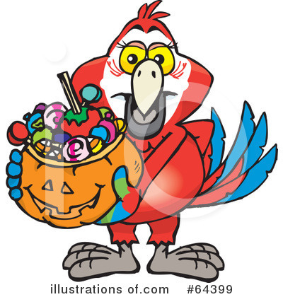 Macaw Clipart #64399 by Dennis Holmes Designs