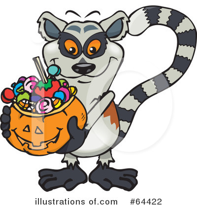 Royalty-Free (RF) Trick Or Treater Clipart Illustration by Dennis Holmes Designs - Stock Sample #64422