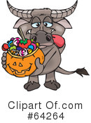 Trick Or Treating Clipart #64264 by Dennis Holmes Designs