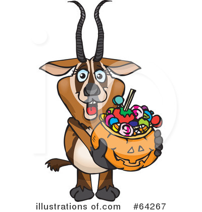 Trick Or Treater Clipart #64267 by Dennis Holmes Designs