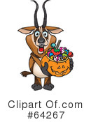 Trick Or Treating Clipart #64267 by Dennis Holmes Designs