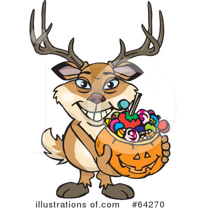 Trick Or Treating Clipart #64270 by Dennis Holmes Designs