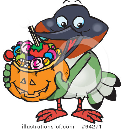Trick Or Treating Clipart #64271 by Dennis Holmes Designs