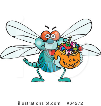 Trick Or Treating Clipart #64272 by Dennis Holmes Designs