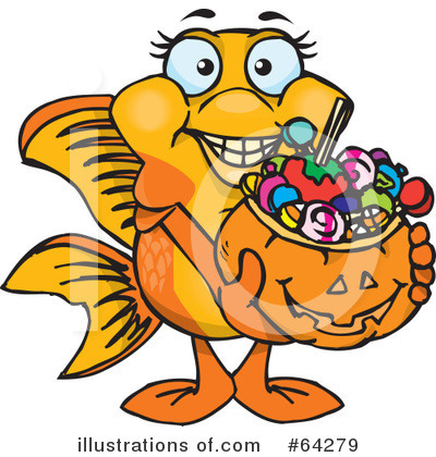 Trick Or Treater Clipart #64279 by Dennis Holmes Designs