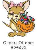 Trick Or Treating Clipart #64285 by Dennis Holmes Designs