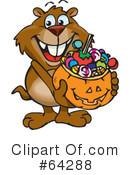 Trick Or Treating Clipart #64288 by Dennis Holmes Designs
