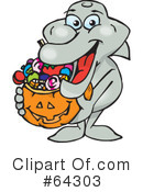 Trick Or Treating Clipart #64303 by Dennis Holmes Designs