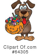 Trick Or Treating Clipart #64305 by Dennis Holmes Designs