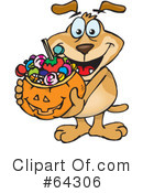 Trick Or Treating Clipart #64306 by Dennis Holmes Designs