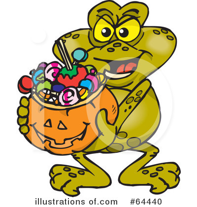 Toad Clipart #64440 by Dennis Holmes Designs