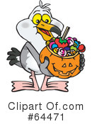 Trick Or Treating Clipart #64471 by Dennis Holmes Designs