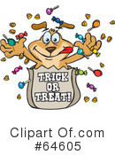 Trick Or Treating Clipart #64605 by Dennis Holmes Designs