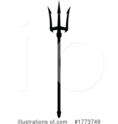 Royalty-Free (RF) Trident Clipart Illustration by Vector Tradition SM - Stock Sample #1773749