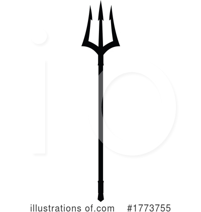 Royalty-Free (RF) Trident Clipart Illustration by Vector Tradition SM - Stock Sample #1773755