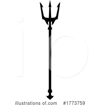 Royalty-Free (RF) Trident Clipart Illustration by Vector Tradition SM - Stock Sample #1773759