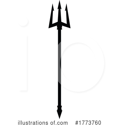 Royalty-Free (RF) Trident Clipart Illustration by Vector Tradition SM - Stock Sample #1773760