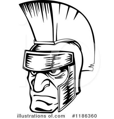 Spartan Clipart #1186360 by Vector Tradition SM