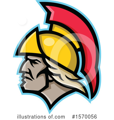 Royalty-Free (RF) Trojan Clipart Illustration by patrimonio - Stock Sample #1570056