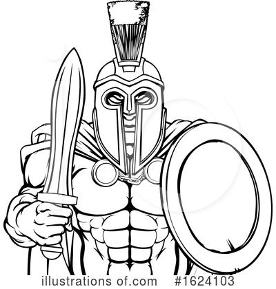 Royalty-Free (RF) Trojan Clipart Illustration by AtStockIllustration - Stock Sample #1624103
