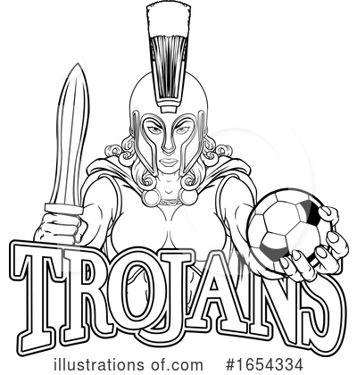 Royalty-Free (RF) Trojan Clipart Illustration by AtStockIllustration - Stock Sample #1654334