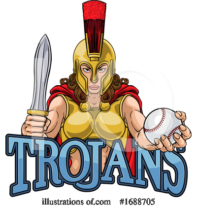 Royalty-Free (RF) Trojan Clipart Illustration by AtStockIllustration - Stock Sample #1688705