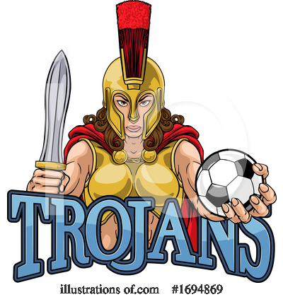 Royalty-Free (RF) Trojan Clipart Illustration by AtStockIllustration - Stock Sample #1694869