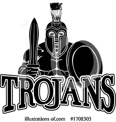 Royalty-Free (RF) Trojan Clipart Illustration by AtStockIllustration - Stock Sample #1708303