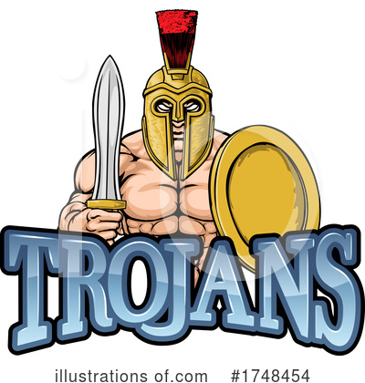 Trojans Clipart #1748454 by AtStockIllustration