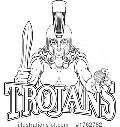 Royalty-Free (RF) Trojan Clipart Illustration by AtStockIllustration - Stock Sample #1762782
