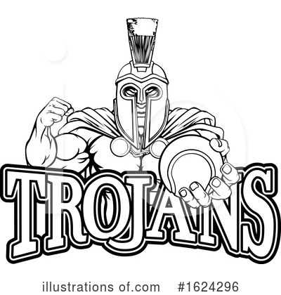 Royalty-Free (RF) Trojans Clipart Illustration by AtStockIllustration - Stock Sample #1624296