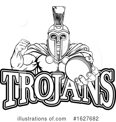 Royalty-Free (RF) Trojans Clipart Illustration by AtStockIllustration - Stock Sample #1627682