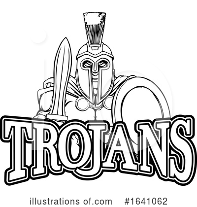 Royalty-Free (RF) Trojans Clipart Illustration by AtStockIllustration - Stock Sample #1641062