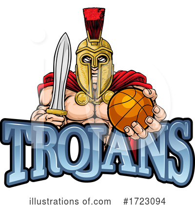 Royalty-Free (RF) Trojans Clipart Illustration by AtStockIllustration - Stock Sample #1723094