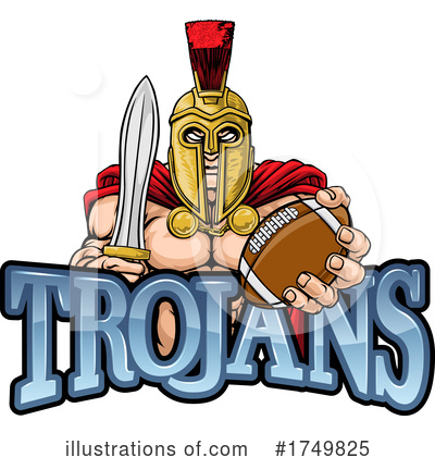 Royalty-Free (RF) Trojans Clipart Illustration by AtStockIllustration - Stock Sample #1749825
