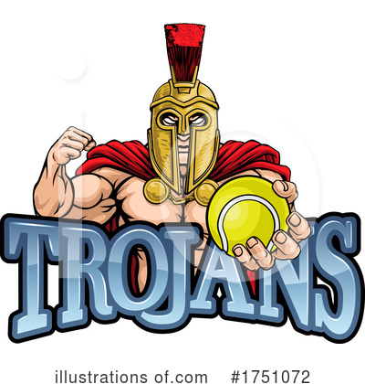 Royalty-Free (RF) Trojans Clipart Illustration by AtStockIllustration - Stock Sample #1751072