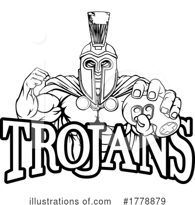 Royalty-Free (RF) Trojans Clipart Illustration by AtStockIllustration - Stock Sample #1778879