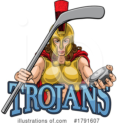 Royalty-Free (RF) Trojans Clipart Illustration by AtStockIllustration - Stock Sample #1791607