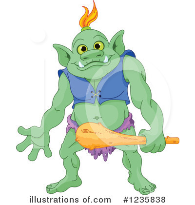 Troll Clipart #1235838 by Pushkin